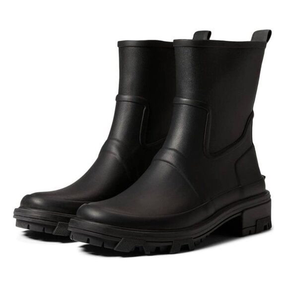 NWOB rag & bone Shiloh Chunky Heel Rubber Ankle Rain Boots Size 41 - Picture 1 of 16
